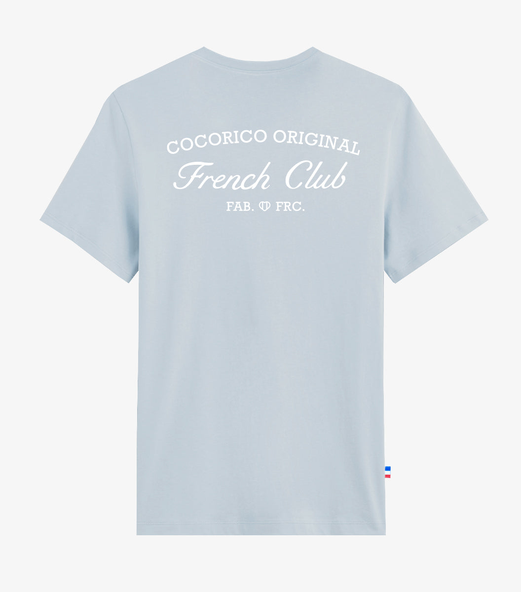 T-shirt Homme Ciel - French Club - Image 2