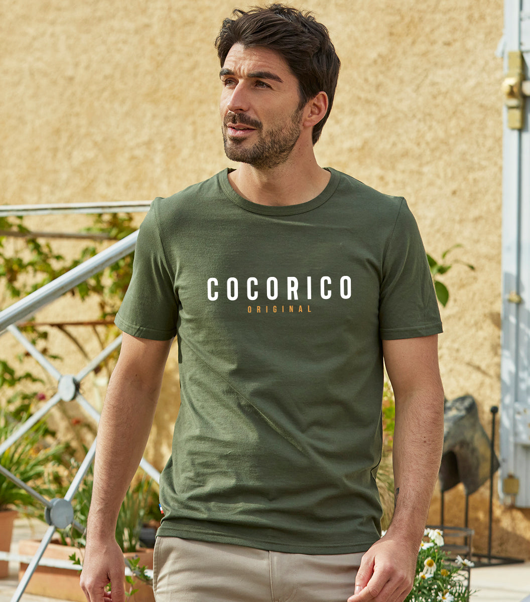 T-shirt Homme Kaki - Le Signature - Image 1