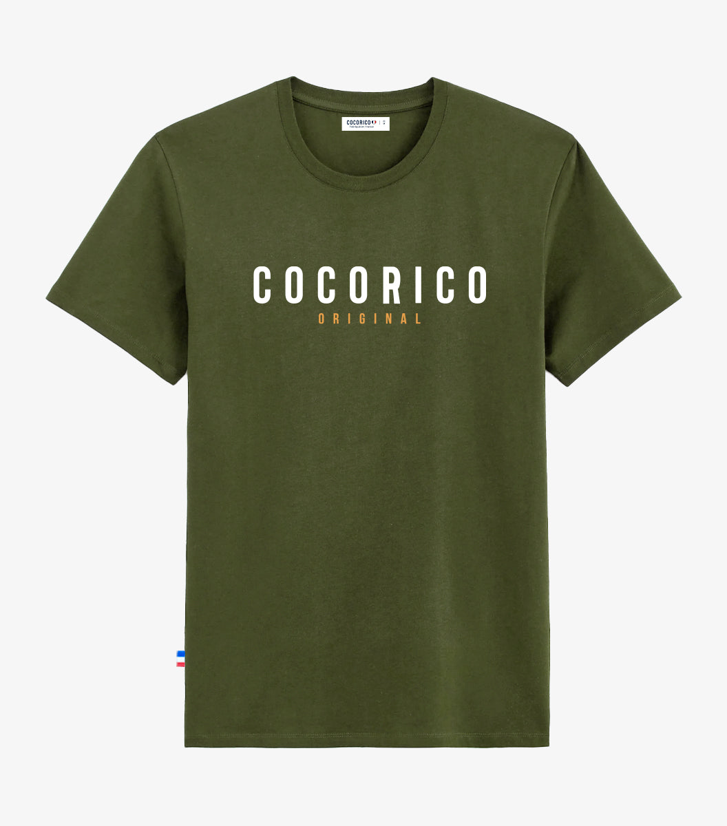 T-shirt Homme Kaki - Le Signature - Image 2