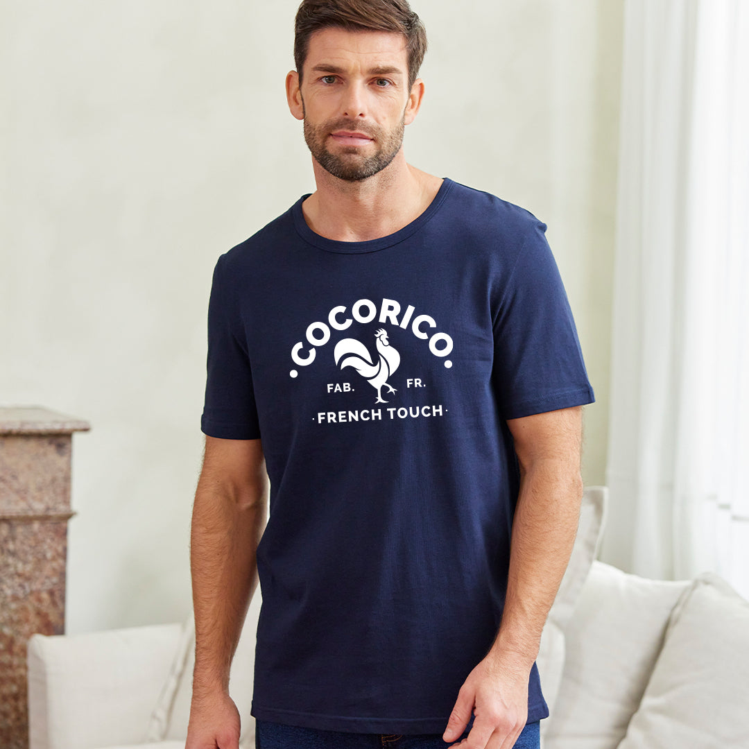 T-shirt Homme Marine - Coq Français - Image 6