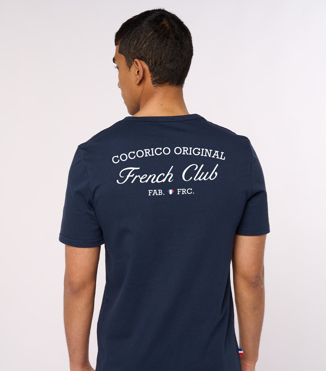 T-shirt Homme Marine - French Club - Image 3