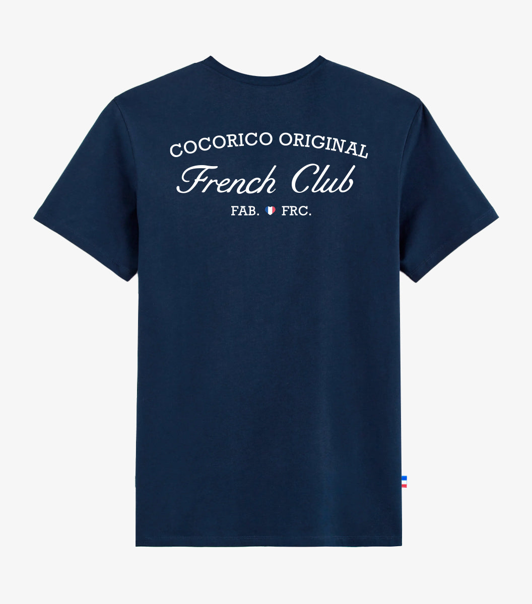 T-shirt Homme Marine - French Club - Image 5