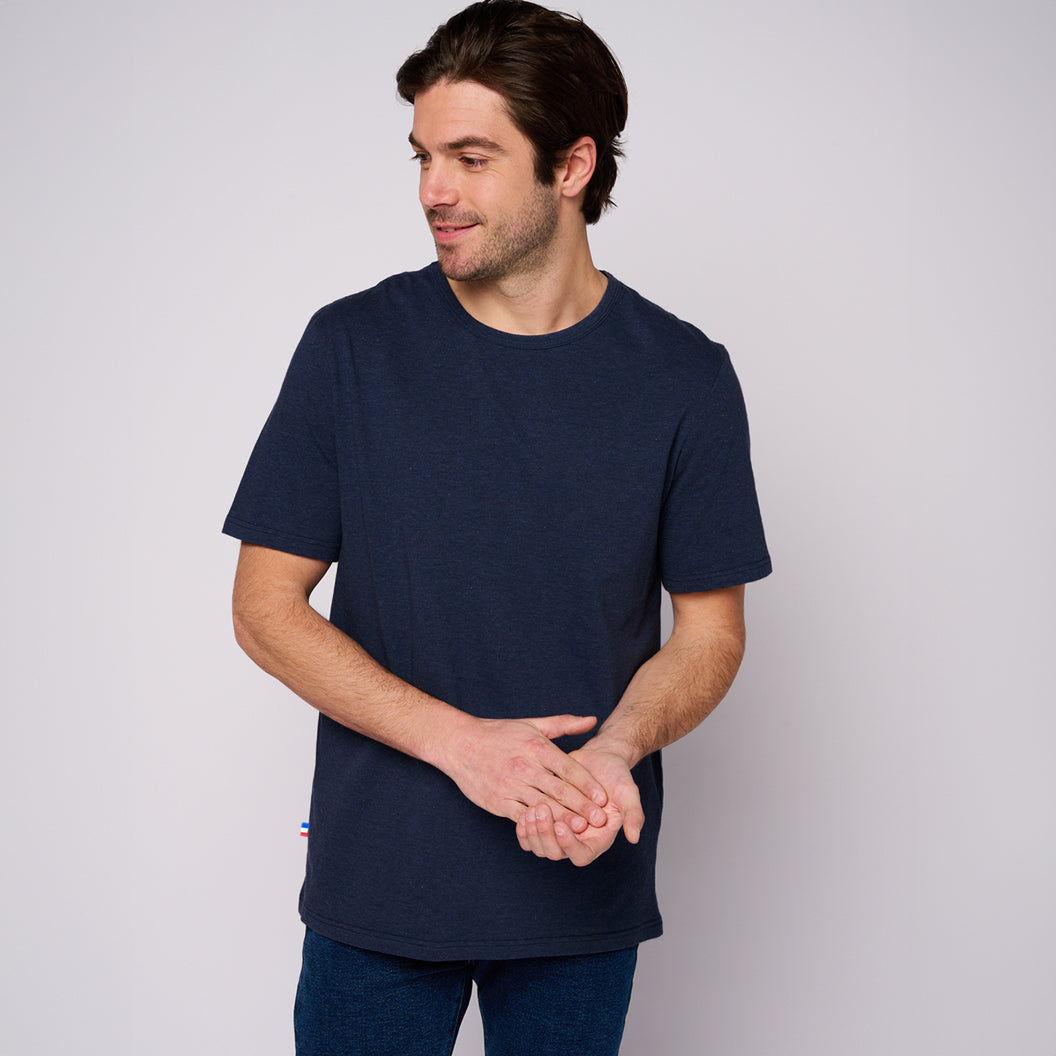 T-shirt Homme Marine - L'Intemporel - Image 4