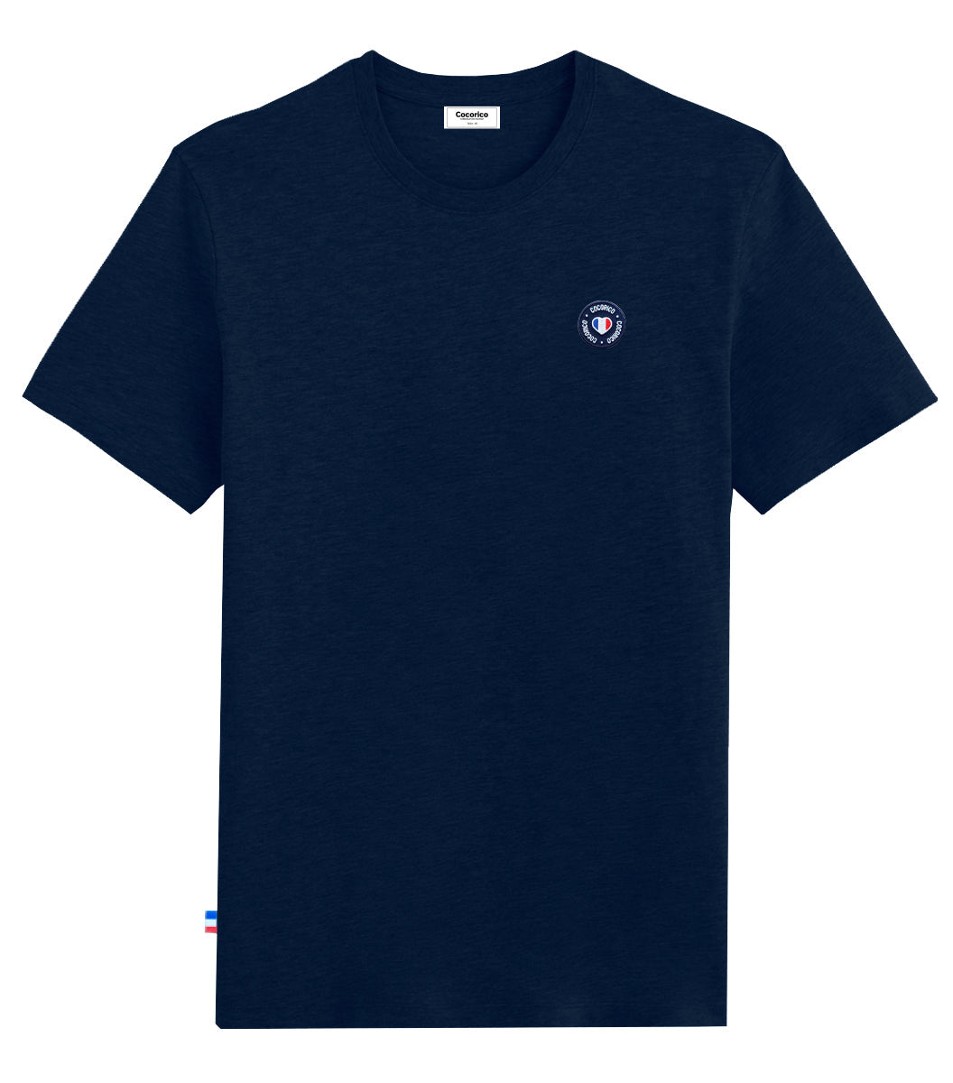 T-shirt Homme Marine - Le Blason - Image 2