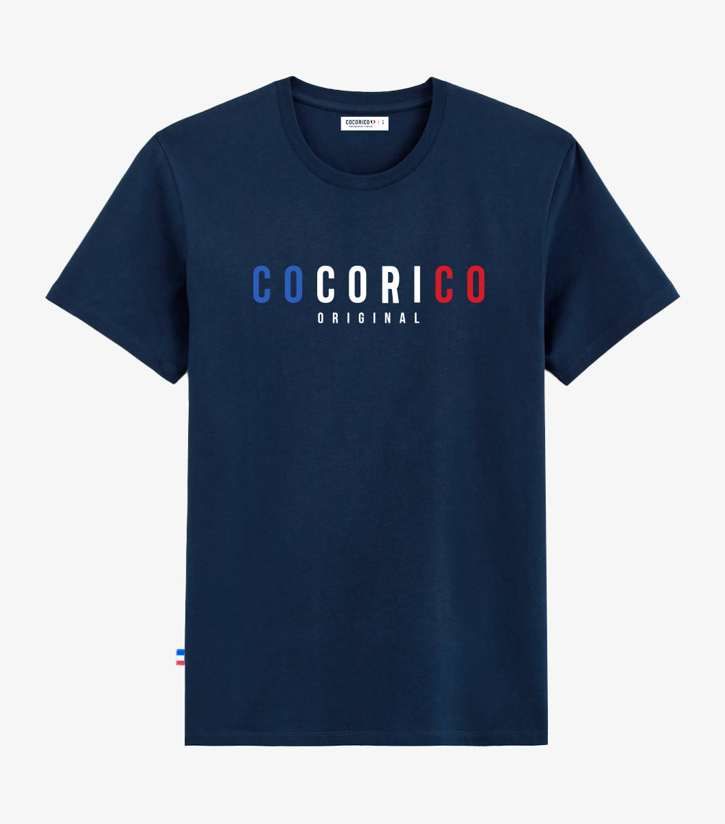 T-shirt Homme Marine - Le Signature - Image 2