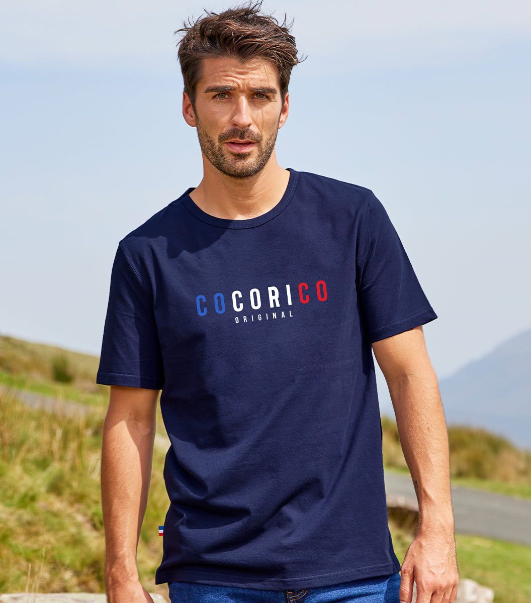 T-shirt Homme Marine - Le Signature - Image 3