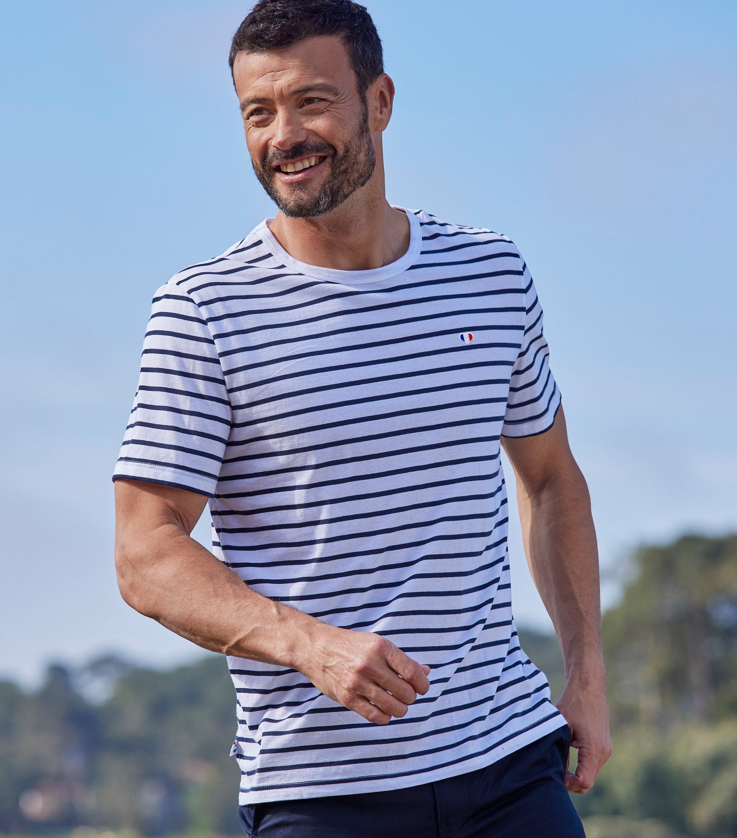 T-shirt Homme Marinière - Iconique - Image 2