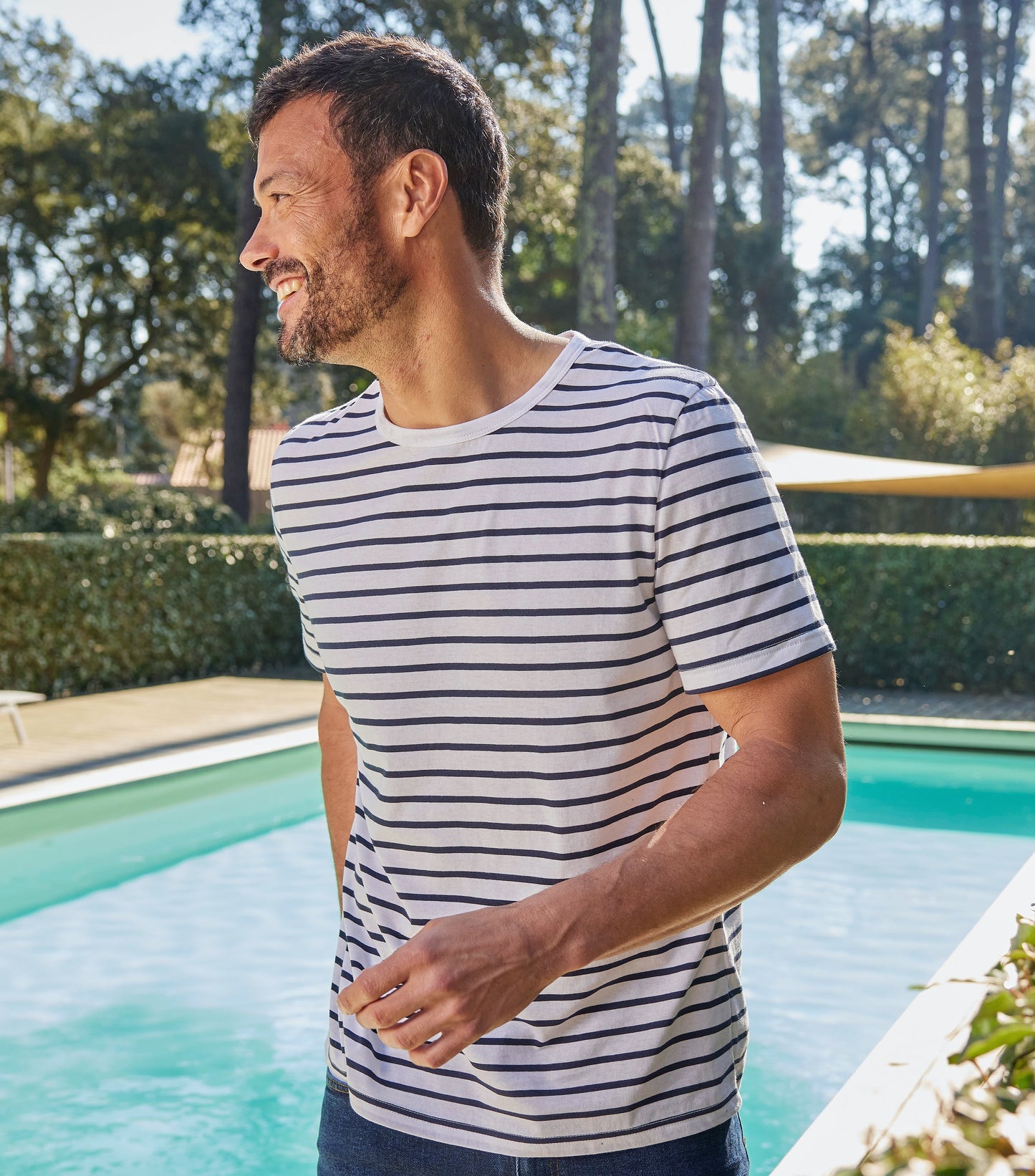 T-shirt Homme Marinière - Intemporel - Image 2