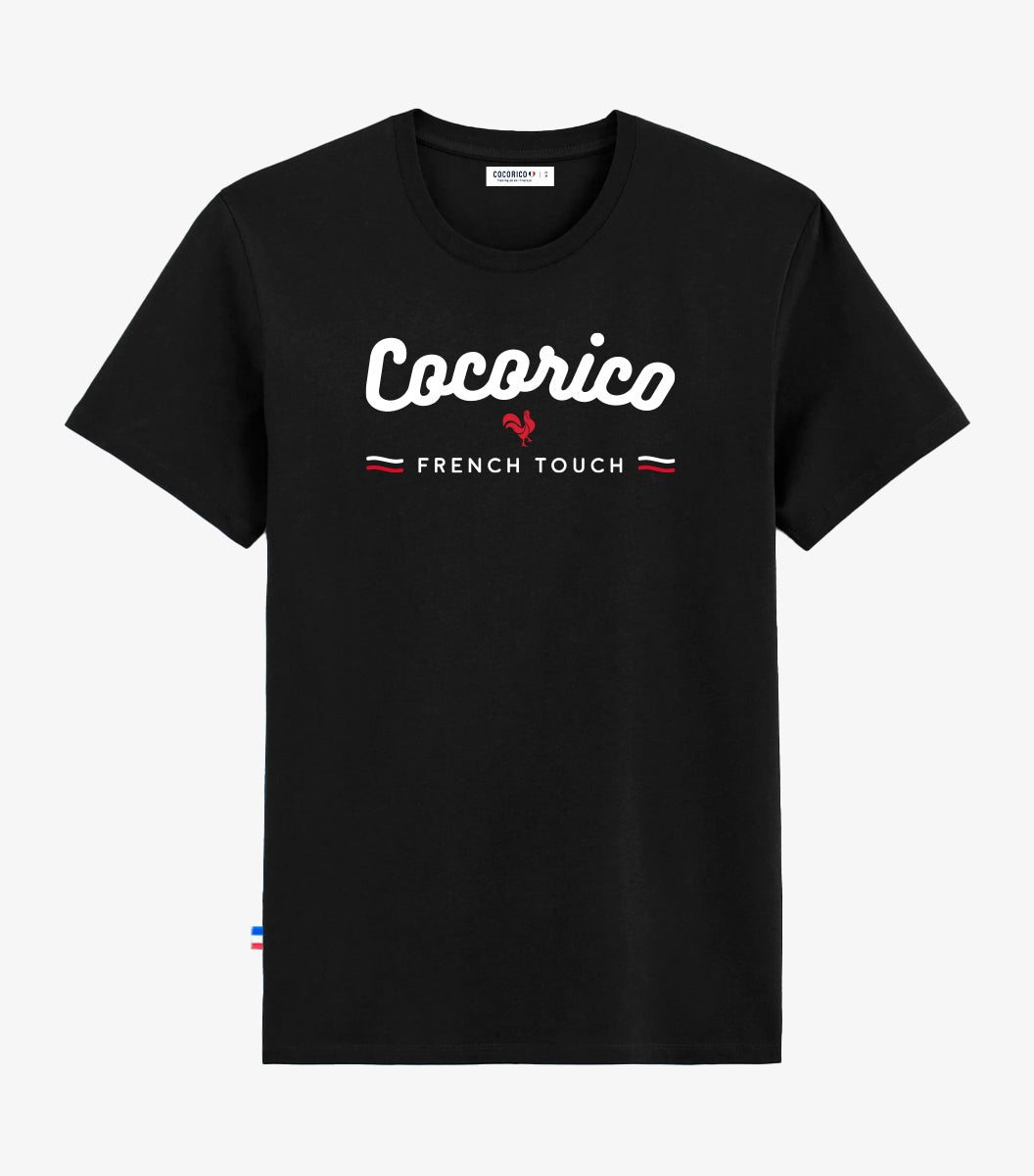 T-shirt Homme Noir - French Touch - Image 2