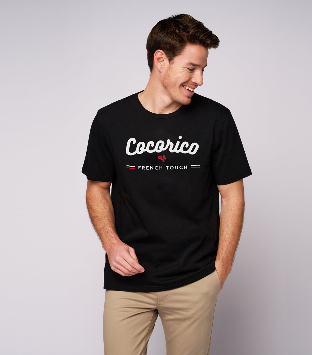 T-shirt Homme Noir - French Touch - Image 3