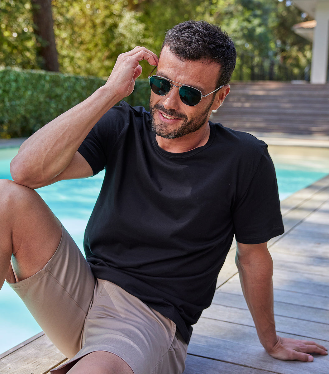 T-shirt Homme Noir - L'Intemporel - Image 2