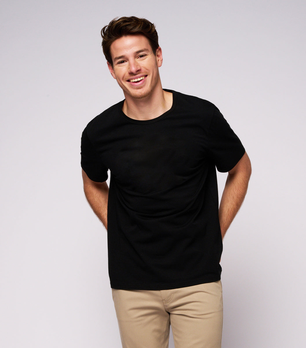 T-shirt Homme Noir - L'Intemporel - Image 3