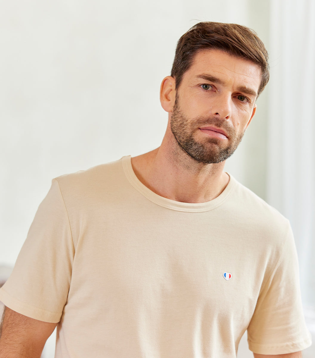 T-shirt Homme Sable - L'iconique - Image 2