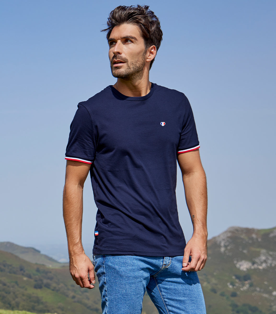 T-shirt Homme Supporter Marine - L'iconique - Image 5