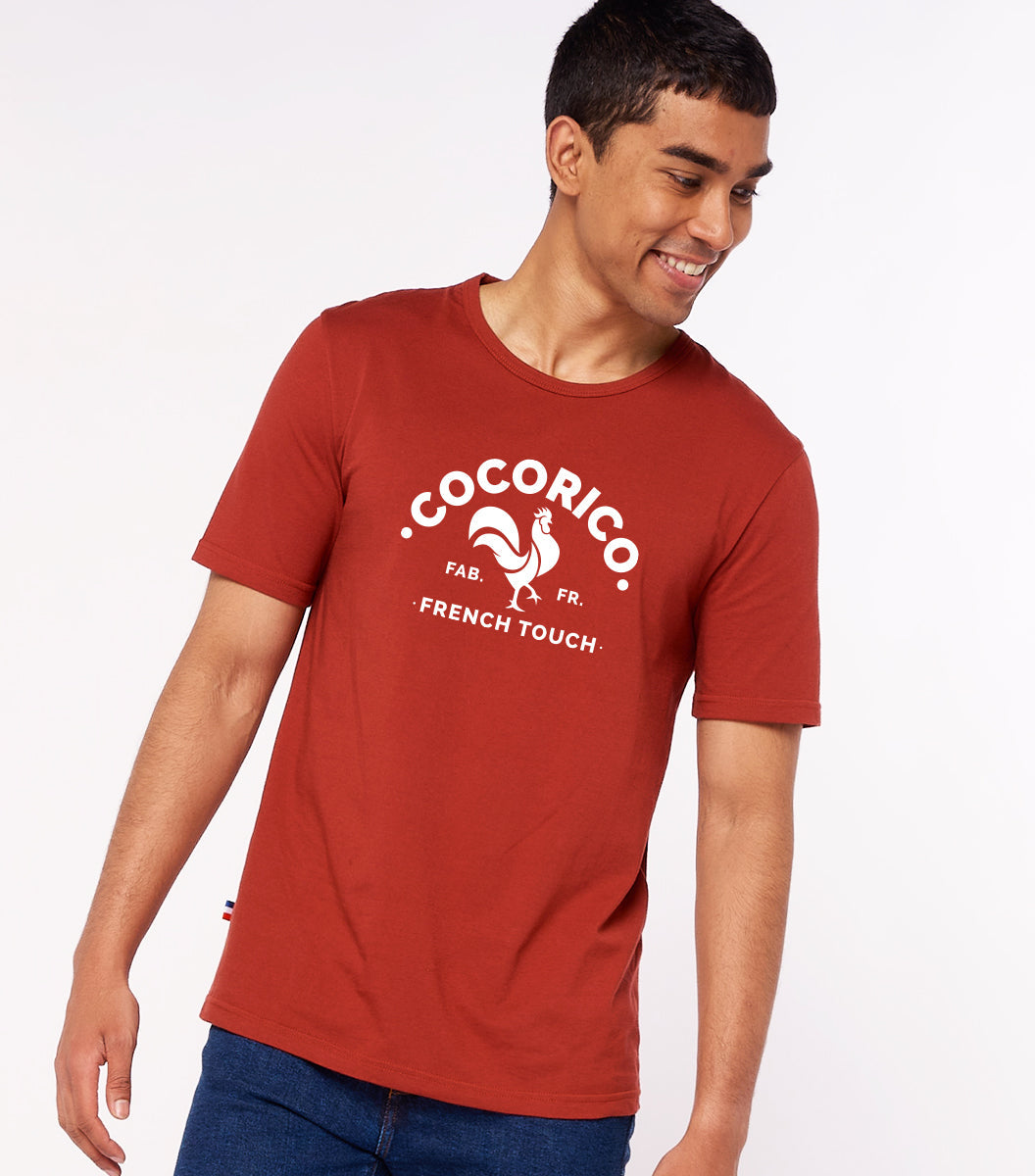 T-shirt Homme Terracotta - Coq Français - Image 3