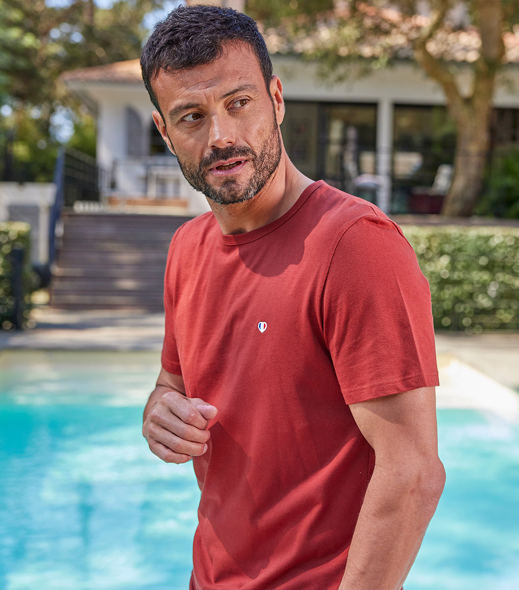 T-shirt Homme Terracotta - L'iconique - Image 3