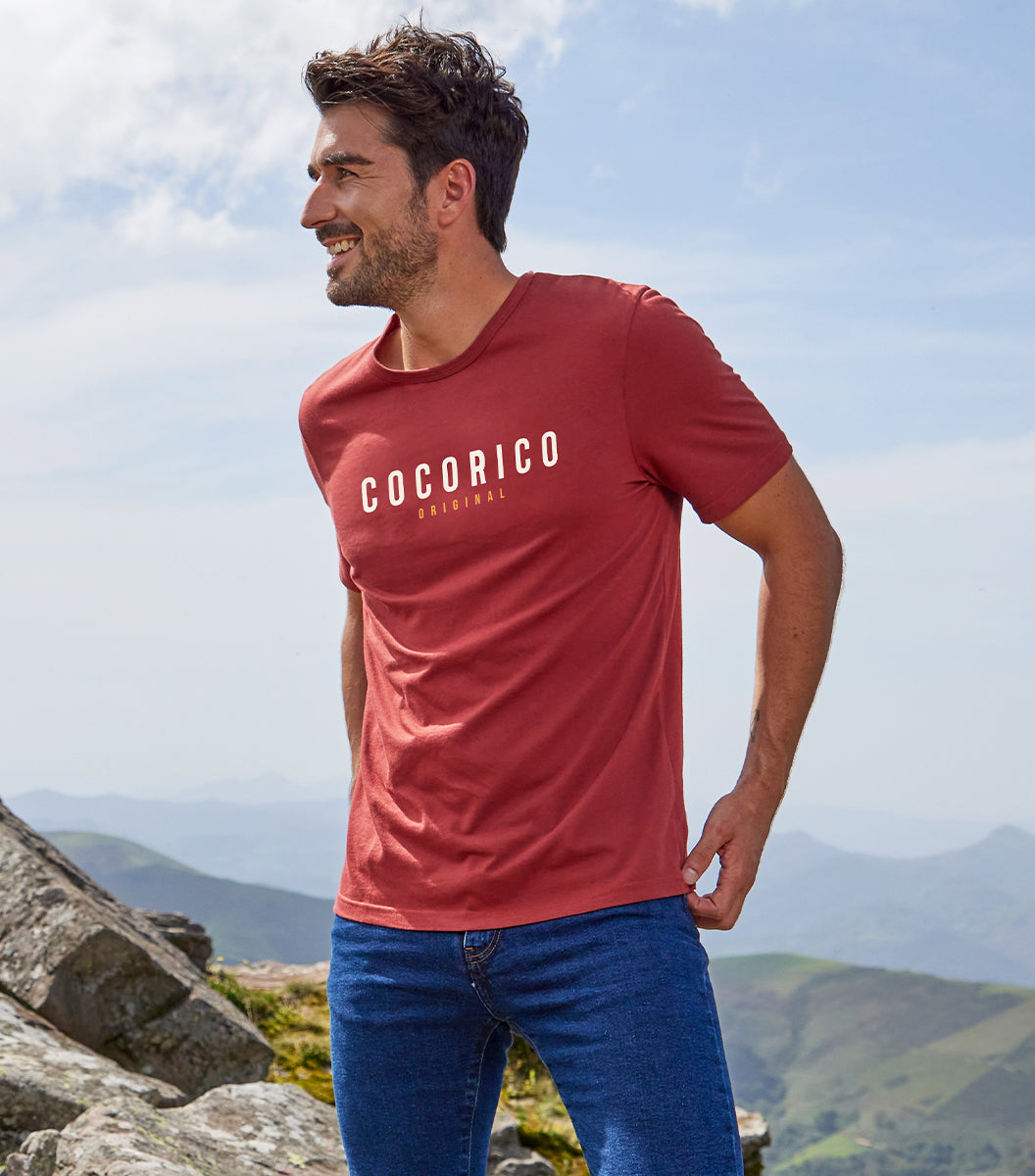 T-shirt Homme Terracotta - Le Signature - Image 1