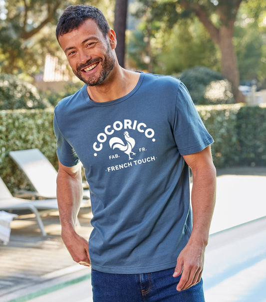 T-shirt Homme Azur - Coq Français - Image 1