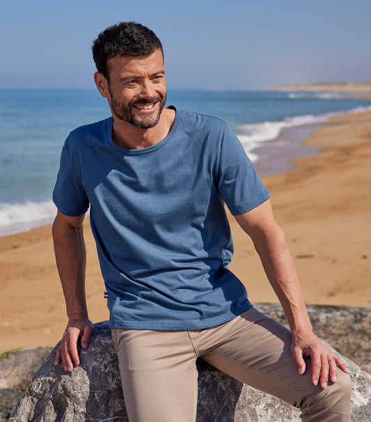 T-shirt Homme Azur - L'Intemporel - Image 2