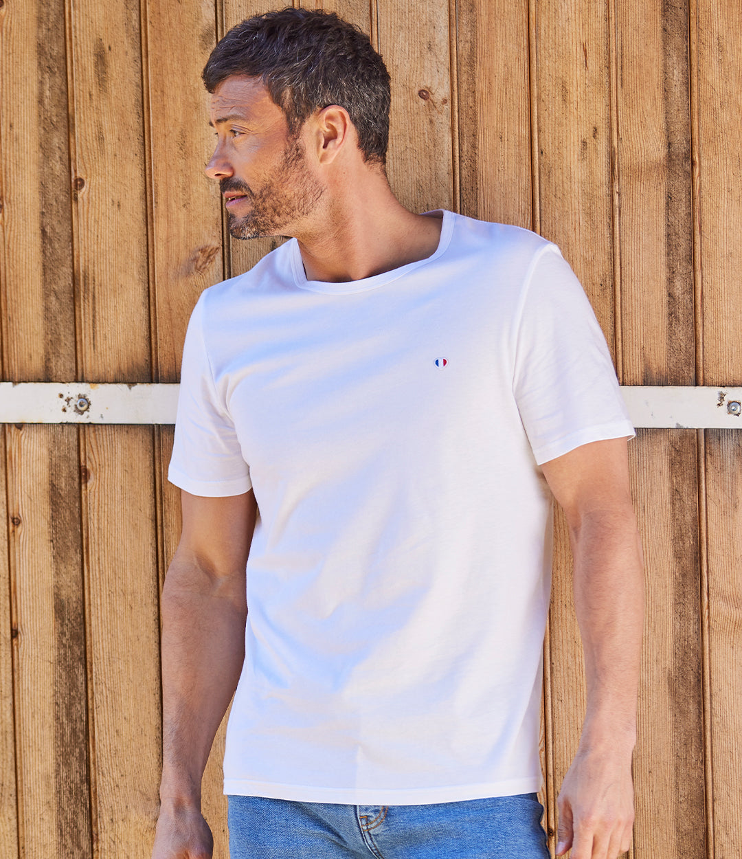 T-shirt Homme Blanc - L'iconique - Image 3