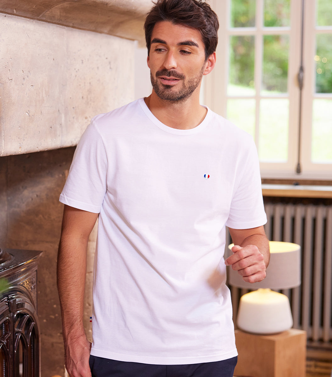 T-shirt Homme Blanc - L'iconique - Image 4