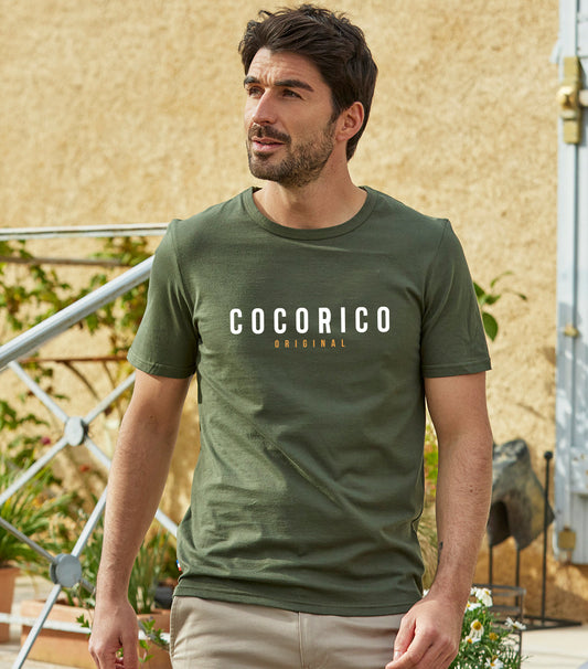 T-shirt Homme Kaki - Le Signature - Image 1