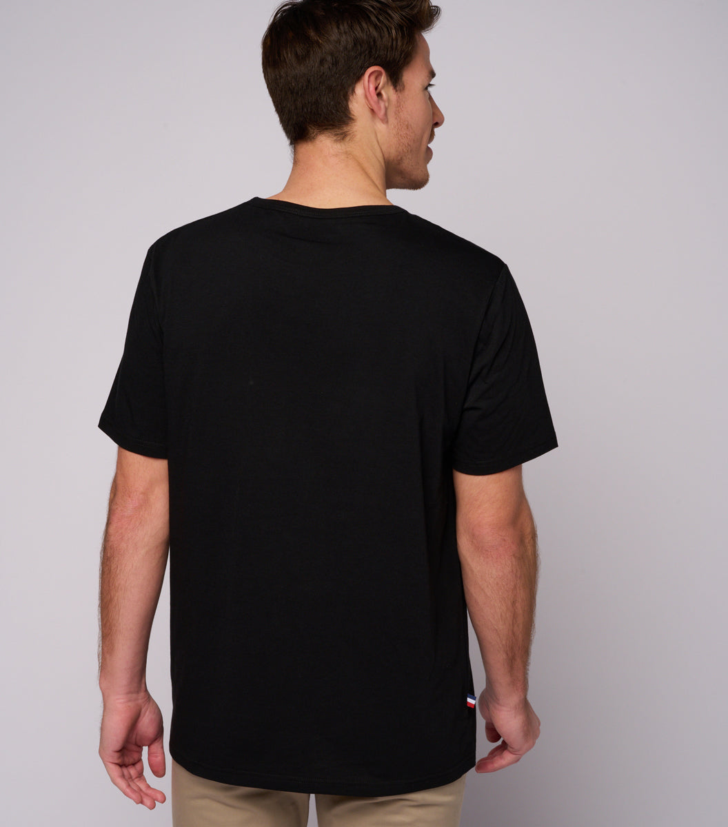 T-shirt Homme Noir - Coq Français - Image 5