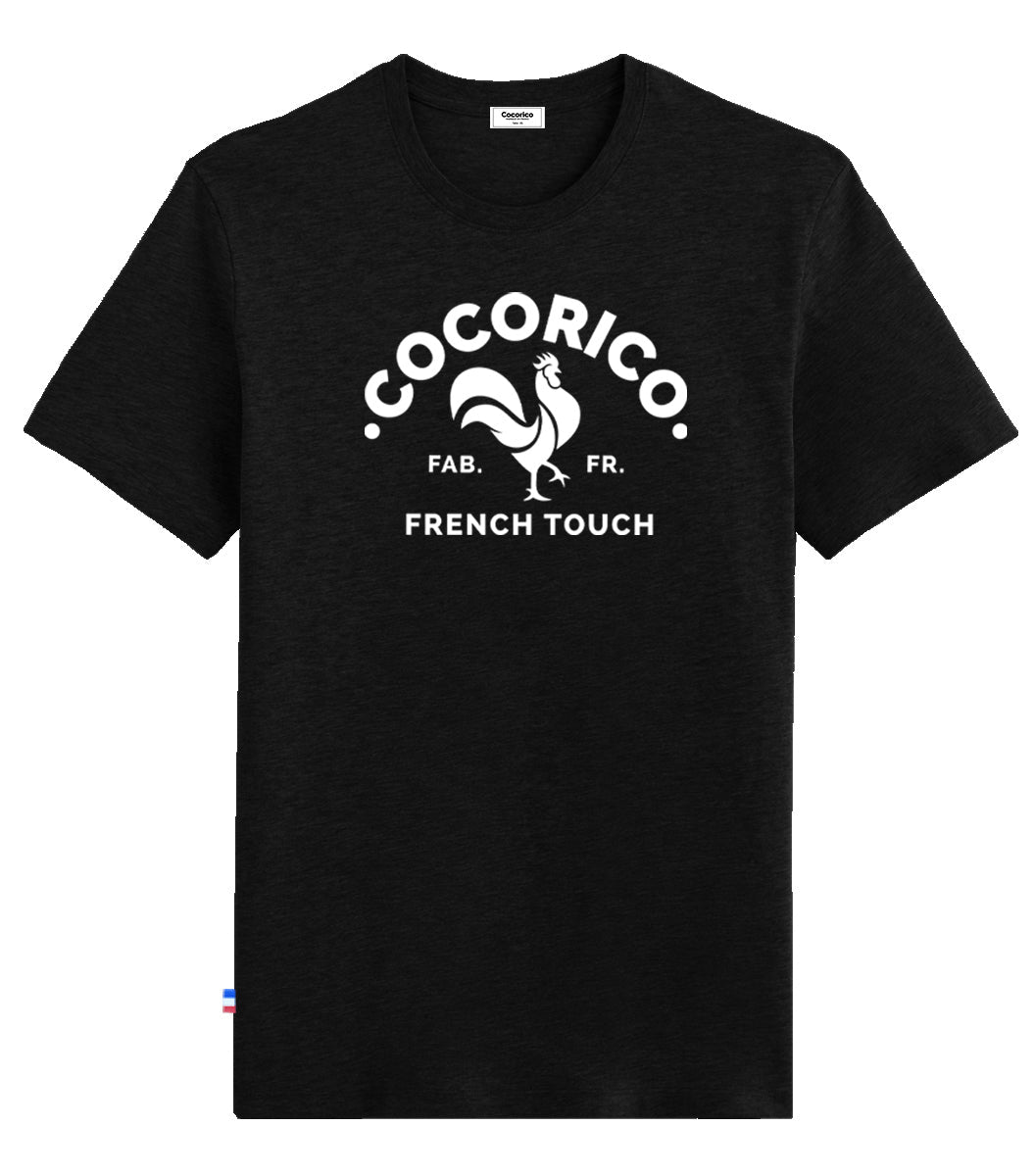 T-shirt Homme Noir - Coq Français - Image 6