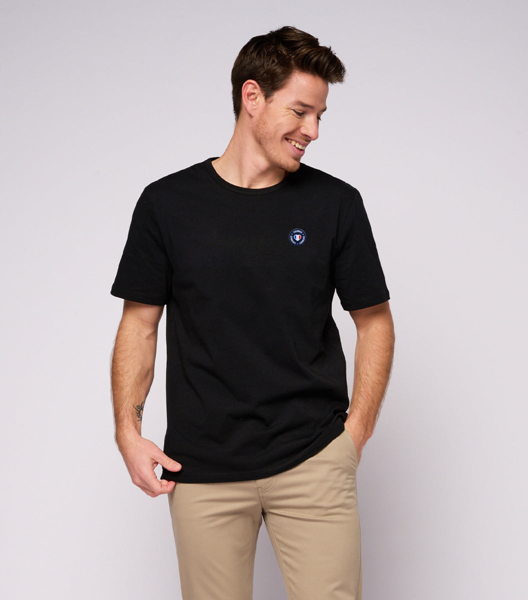 T-shirt Homme Noir - Le Blason - Image 2
