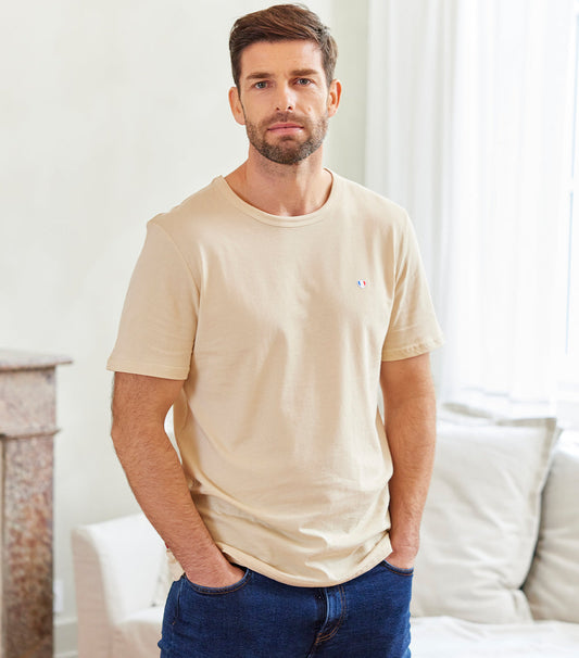 T-shirt Homme Sable - L'iconique - Image 1