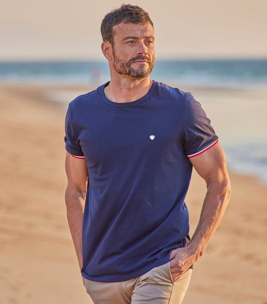 T-shirt Homme Supporter Marine - L'iconique - Image 1