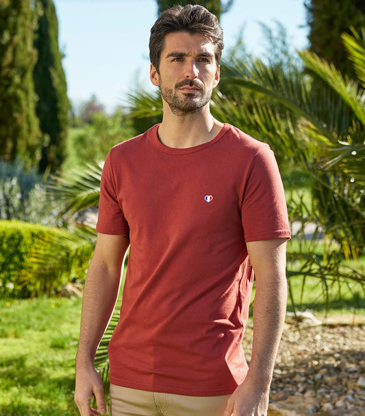 T-shirt Homme Terracotta - L'iconique - Image 1