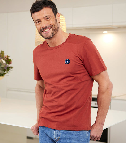 T-shirt Homme Terracotta - Le Blason - Image 1